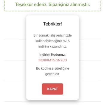 Sipariş Verdim, Ürün Ortada Yok