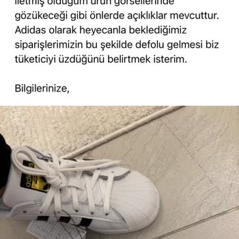 Adidas'tan Üst Üste Defolu Ürün Şoku