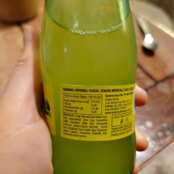 Ananaslı Soda İçeriğinde Ananas Eksikliği