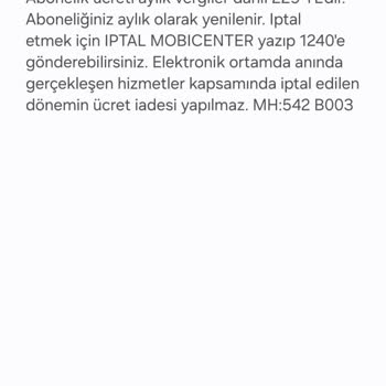 İzinsiz Abonelikler Ve Yükselen Fatura Şikayeti