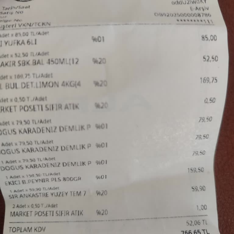 Turka Market Kırşehir'de Fiyat Yanıltması