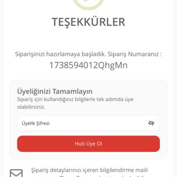 Ürün Siparişi Verildi, Kargolanmadı Ve İade Yapılmadı