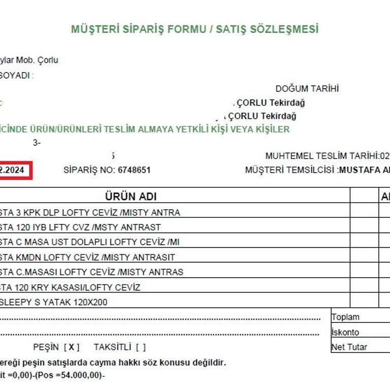 Teslimat Gecikmesi Ve İletişim Sorunlarıyla Mağduriyet Yaşıyoruz