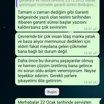 Satış Sonrası İlgisizlik Ve Kalitesiz Ürün Deneyimi