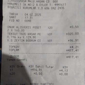 Yemeksepeti Mahalle Eksik Ürün Teslimatı Ve Yanıltıcı Bilgilendirme