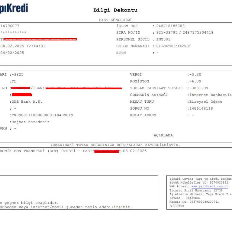 Yanıltıcı İşlemlerle Karşılaştım