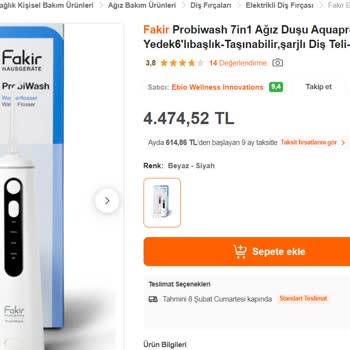 Hepsiburada Eksik Parça Ve Yanıltıcı Ürün Başlığı!
