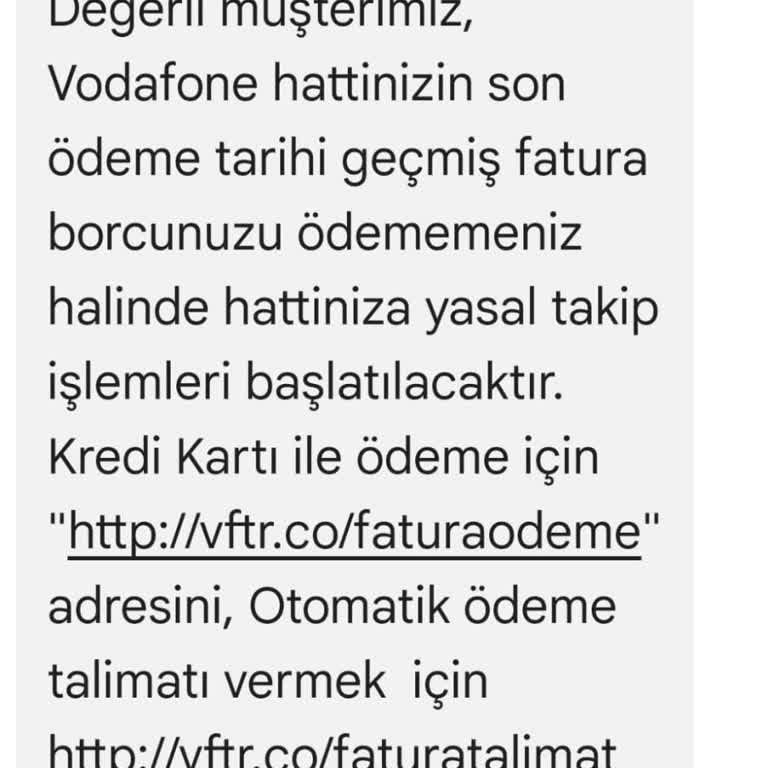 Fatura Şoku Ve Sürekli Mesajlarla Rahatsız Edilme