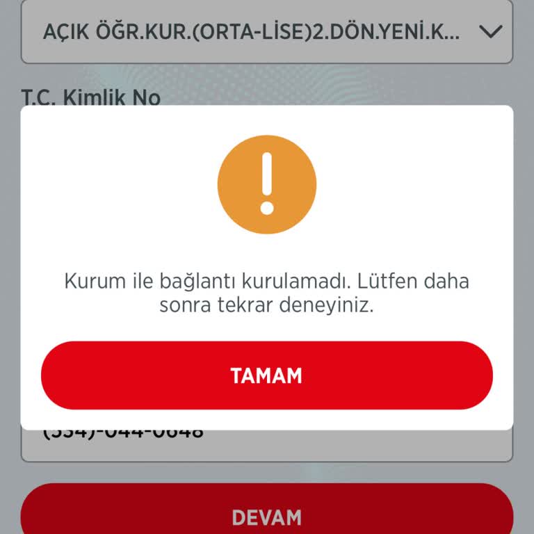 Ziraat Mobil'de Kayıt Yenileme Krizi