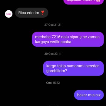 Kargo Takip Sorunu Ve İletişim Eksikliği