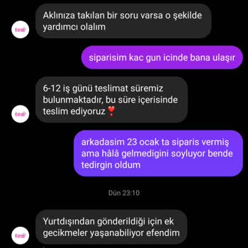 Kargo Takip Sorunu Ve İletişim Eksikliği