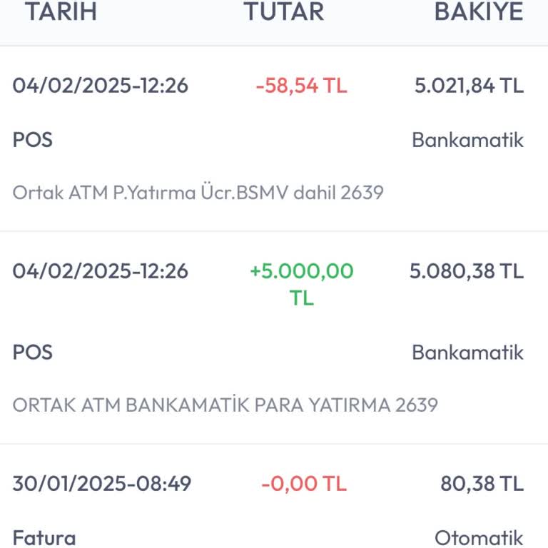 Maaş Müşterisinden Haksız İşlem Ücreti Kesintisi
