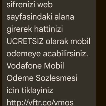 Vodafone'dan Habersiz Abonelik Mağduriyeti