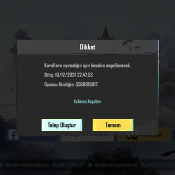 PUBG | Pubgmobile.com Haksız Ban Ve Hesap Çalınması Sorunu!
