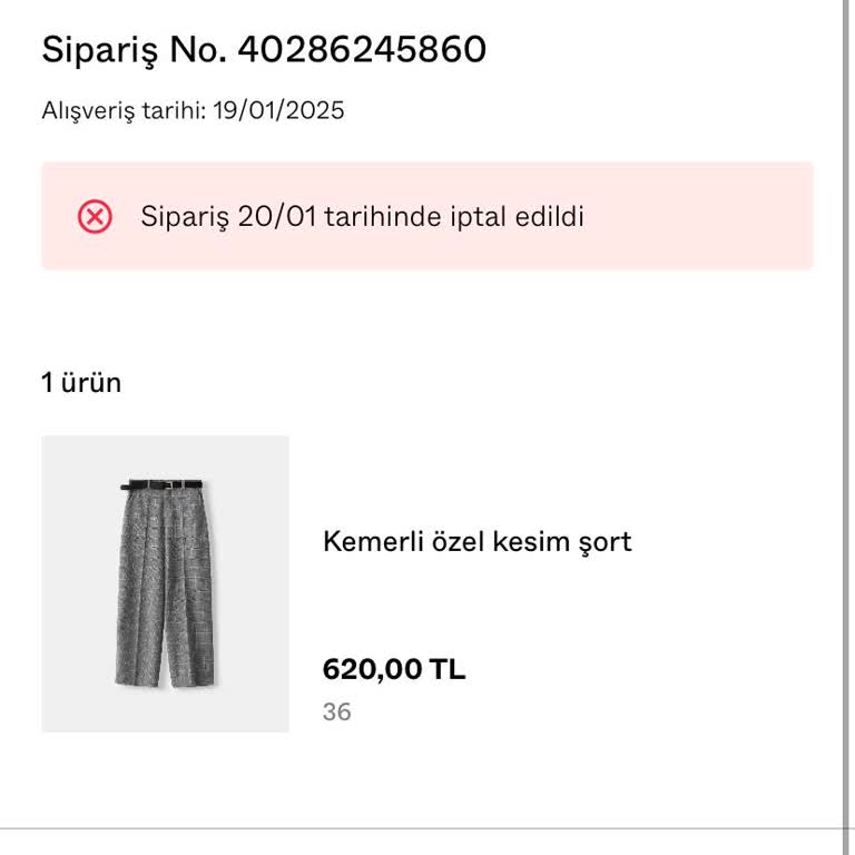 Yanlış Beden İadesinde İletişim Sorunu