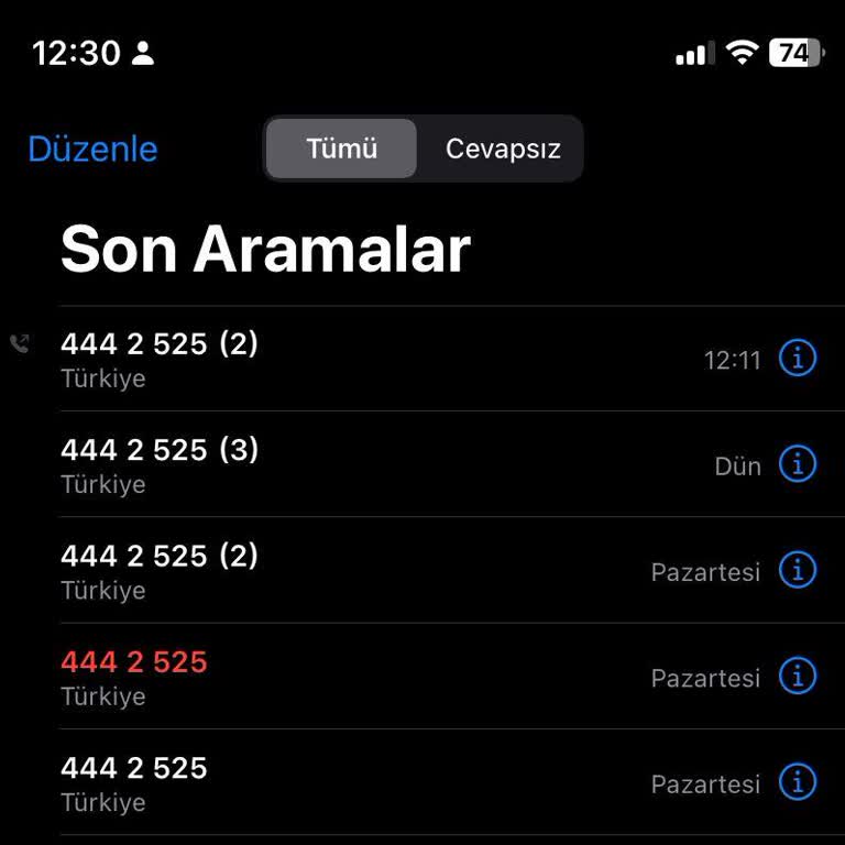 Sürekli Aramalar Ve Hesap Silme Sorunu