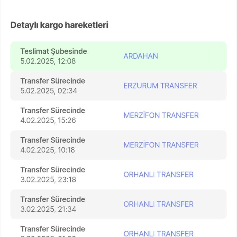 Hepsiburada Aras Kargo Ardahan Şubesi'nde İletişim Sorunu