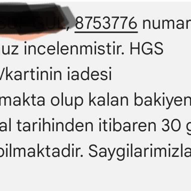 HGS İptal Ve İade Sürecindeki Gecikme