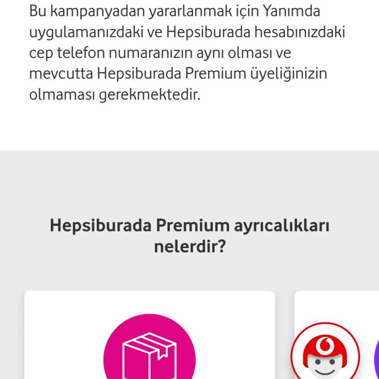 Vodafone'un Hediye Sözünü Tutmaması Ve Müşteri Hizmetleri Sorunu