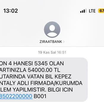 Ziraat Bankası'nın İndirim Kampanyası Mağduriyeti