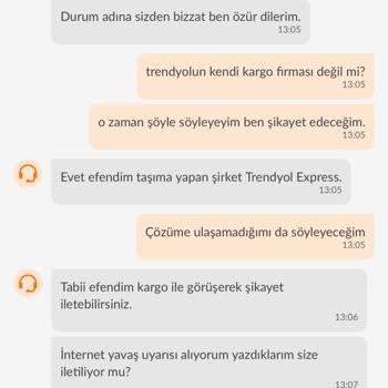 Trendyol'dan Aldığım Ürün İade Edildi, Mağduriyetim Giderilmiyor