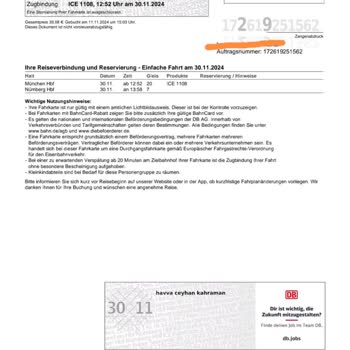 Omio Canceled My Train Ticket Without Notice—Had to Pay €109 Again