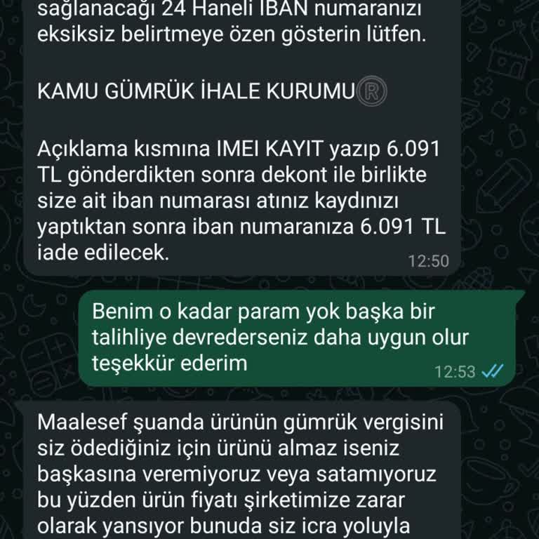 Çekiliş Vaadiyle Zorla Ödeme Talebi