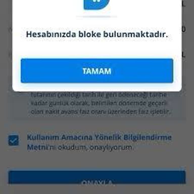 Ödenmiş Borca Rağmen Hesap Blokesi Sorunu