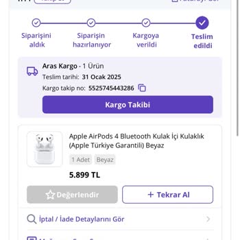 Airpods İadesinde Güvenlik Bandı Sorunu