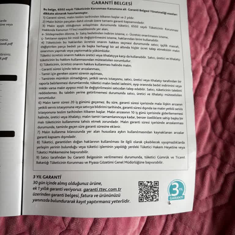 Garanti Süresi Uzatma Hüsranı: Ttec Akıllı Mama Kabı