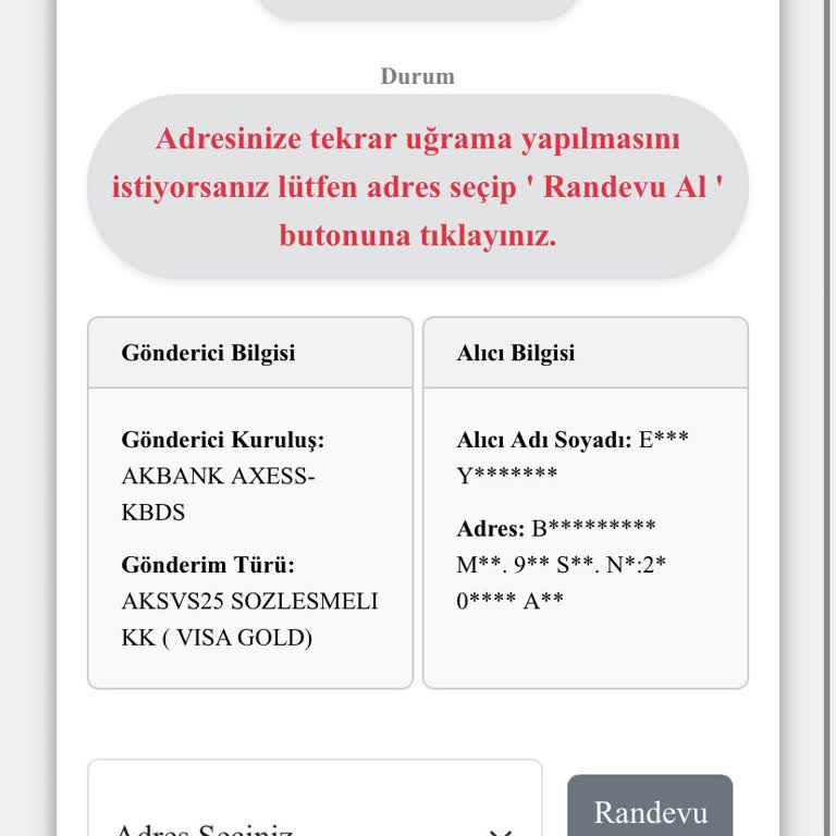 Kuryenet'in Teslimat Sorunu Ve Randevu Çilesi
