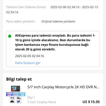 Teslim Edilmeyen Ürün Ve İletişim Sorunu