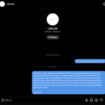 İade Sürecinde İletişim Sorunu Ve Geri Ödeme Beklentisi