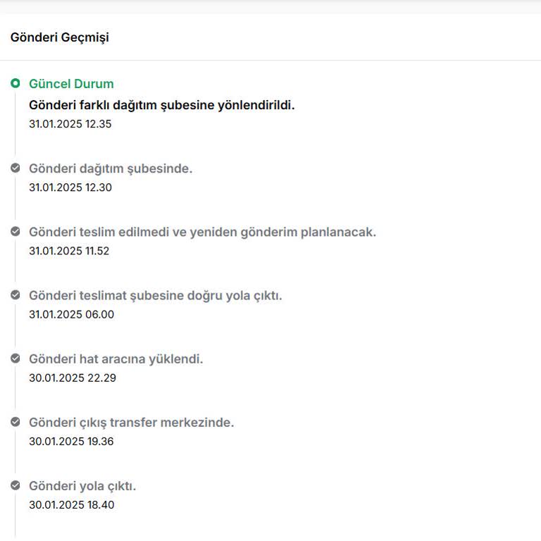 Kargo Şirketiyle Bitmeyen Teslimat Sorunları