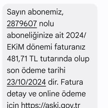 Şubat Ayı Su Faturasındaki Anormal Artış