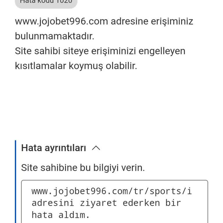 Aviator Oyununda Bakım Hizmeti Nedeniyle Siteye Erişim Sorunu
