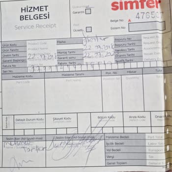 Simfer Derin Dondurucu Garanti Mağduriyeti