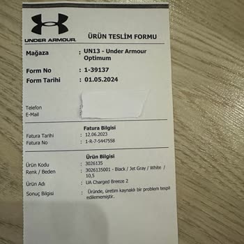 Under Armor Schuhe zeigen wiederholt Qualitätsmängel