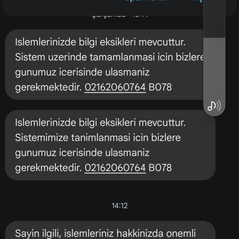 Yanıltıcı Mesajlarla Suçlamalara Karşı Uyarı