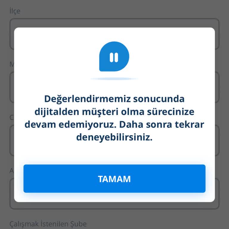 Denizbank Online Hesap Açma Sorunu