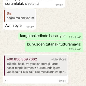 Kırık Ürün Ve İlgisiz Hizmetle Mağduriyet