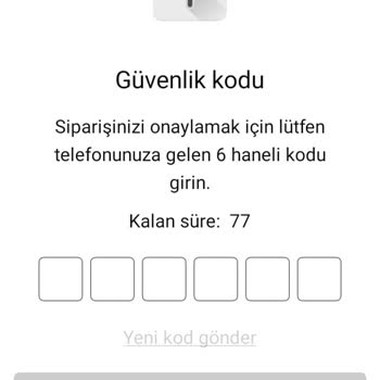 Vodafone Yanımda Uygulamasında Güvenlik Kodu Sorunu