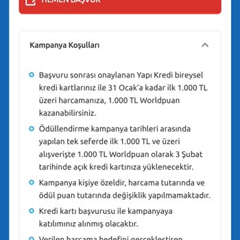 Yapı Kredi World Troy Kartı Puan Yükleme Sorunu