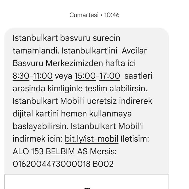İstanbulkart Başvuru Sürecinde Gereksiz İşlem Yükü