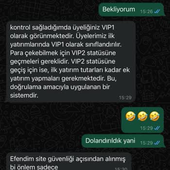 Bahis Sitesinde VIP Statüsü Sorunu