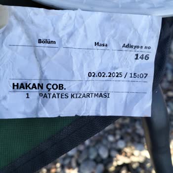 Fahiş Fiyatlı Patates Kızartması Hayal Kırıklığı