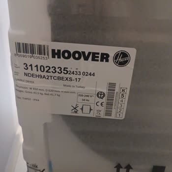 Hoover Kurutma Makinesi Kurutmuyor Ve Su Akıtıyor