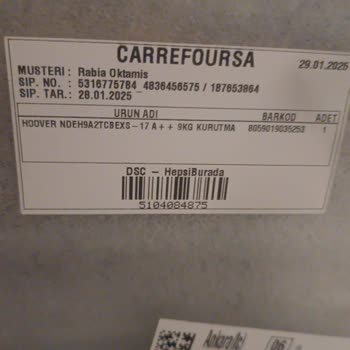 Hoover Kurutma Makinesi Kurutmuyor Ve Su Akıtıyor