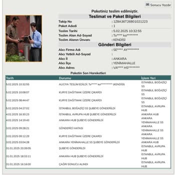 Siparişim Yanlış Yönlendirildi, Bilgi Alamıyorum!