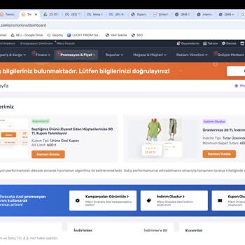 Trendyol Panel Hatası İşimi Engelliyor